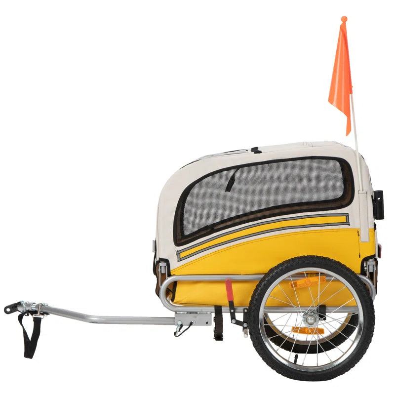 Aobei 3-In-1 Dog Bicycle Trailer, Dog Stroller, and Dog Jogging Stroller